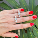 Brinco Dourado com Zircônias – Luxo e Brilho para Todas as Ocasiões