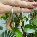 Argola com Pingente de Búzio – Estilo Praiano com Elegância