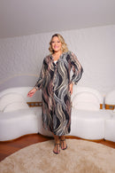 Chemise/Vestido plus size chic e elegante