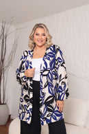 Conjunto Kimono Cardigan e Calça Plus Size – Estampa Exclusiva e Caimento Elegante