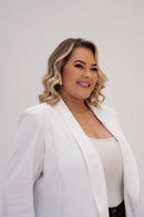 Blazer Feminino Plus Size Chic Off