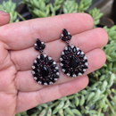 Brinco Preto Luxuoso – Elegância e Sofisticação