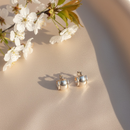 Mini Argola Prata Grossa –  Minimalista e Elegante