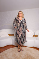Chemise/Vestido plus size chic e elegante
